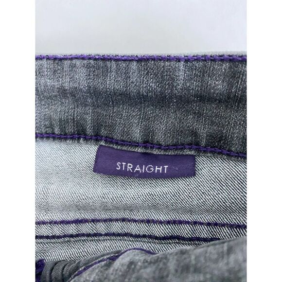 NYDJ Stretch Straight Jeans — Size 4 P - Picture 9 of 11